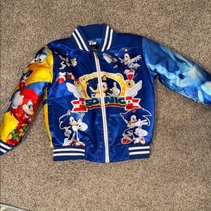 Sonic the Hedgehog Kids custom bombers Jacket